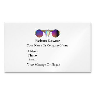 Carte De Visite Magnétique Personalize Fashion Eyewear Sunglasses Vendors