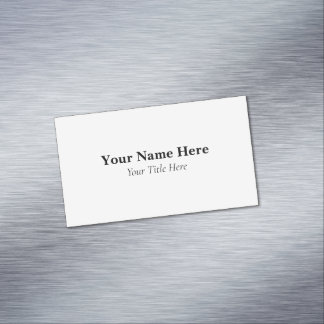 Carte De Visite Magnétique Personnalisé