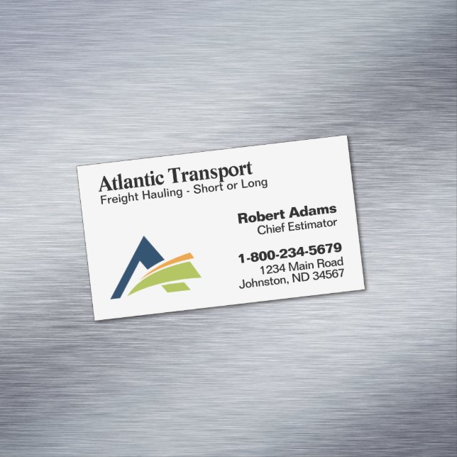 Carte de visite magnétique professionnel avec logo (In Situ)