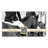 QR Code Minimal Cheval/Photographe Equin Business