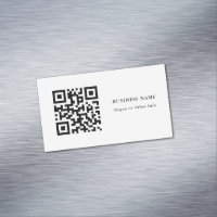 QR Code noir et blanc simple