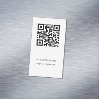 QR Code noir et blanc simple