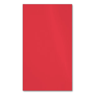 Carte de visite magnétique rouge tomate - personna