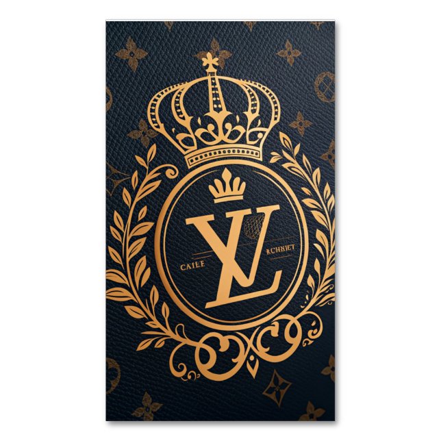 Carte De Visite Magnétique Royal Emblem  (devant Vertical)