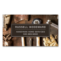 Rustique Handyman Carpenter Outils De Commerce