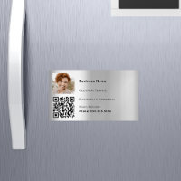 Service de nettoyage argent photo code QR