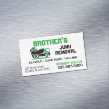 Service de retrait des déchets