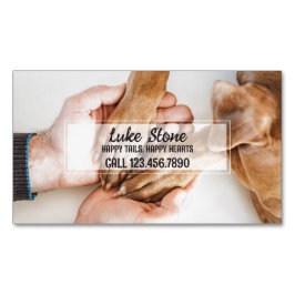 Carte De Visite Magnétique Services de chiens