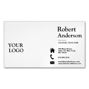 Carte De Visite Magnétique Signature standard
