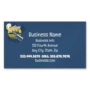 Carte De Visite Magnétique Vape Smoke Shop Store Cigarette électronique