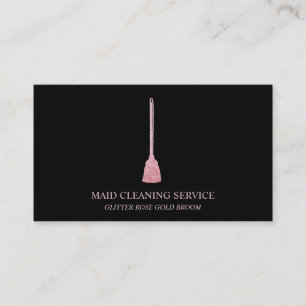 Carte De Visite Maid Cleanhouse Sparkling or rose