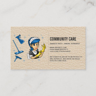 Carte De Visite Maid   Services de nettoyage