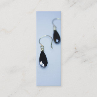 Carte de visite maigre de bijoux