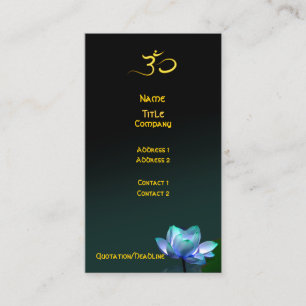 Carte de visite, Mains de guérison