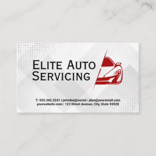 Carte De Visite Maintenance automatique   Pièces de voiture de tec