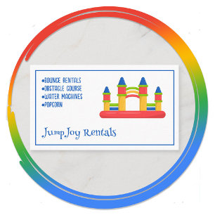 Carte De Visite Maison de location rebondissante