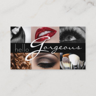 Carte De Visite Make Up Artist Cosmetology Salon Beauty Business