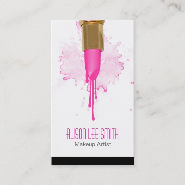 Carte De Visite Makeup Artist (Devant)