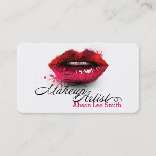 Carte De Visite Makeup Artist