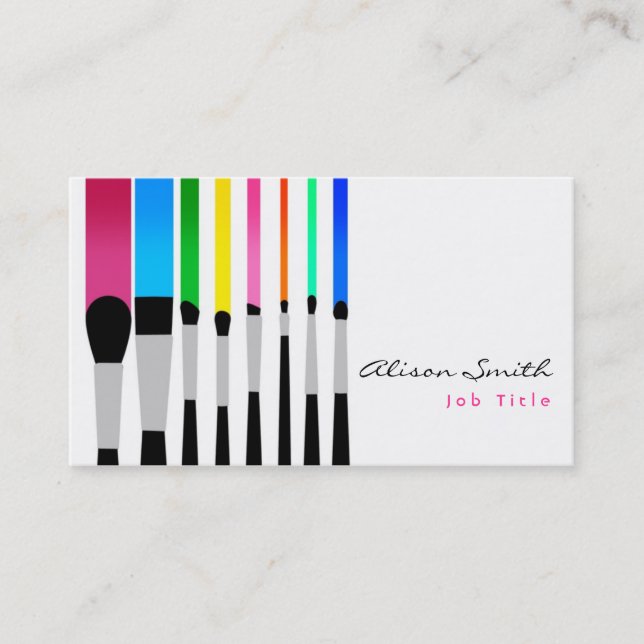 Carte De Visite Makeup artist Business card (Devant)