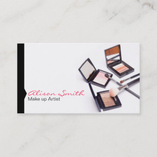 Carte De Visite Makeup artist business card