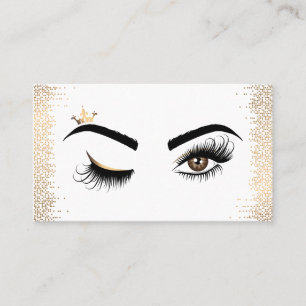 Carte De Visite Makeup artist Wink Eye Beauty Salon Lash Extension