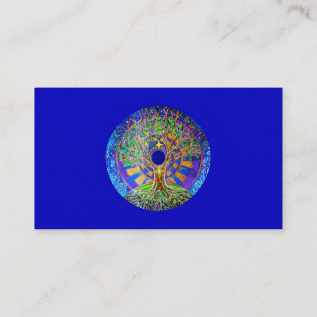 Carte de visite Mandala (Dos)