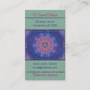 Carte De Visite Mandala de coeur