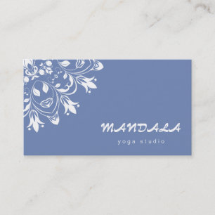 CARTE DE VISITE MANDALA LOGO CUSTOMISÉ YOGA INSTRUCTEUR