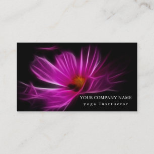 CARTE DE VISITE MANDALA LOGO CUSTOMISÉ YOGA INSTRUCTEUR