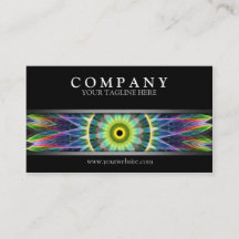 Mandala moderne d'oeil de fleur