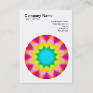 Carte De Visite Mandala Motif 010