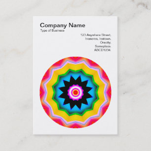 Carte De Visite Mandala Motif 011