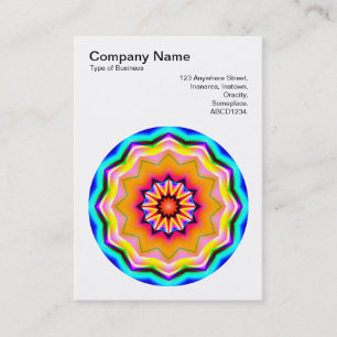 Carte De Visite Mandala Motif 016