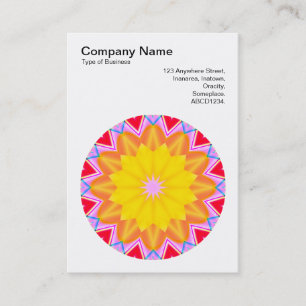 Carte De Visite Mandala Motif 02