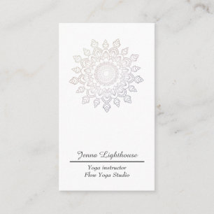 Carte De Visite Mandala simple