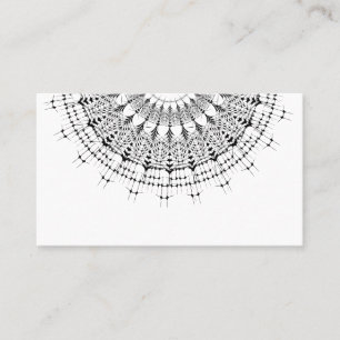 Carte De Visite Mandala tribal bouddhiste