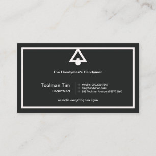 Carte De Visite Manipulateur de bordure simple Lampe rétro