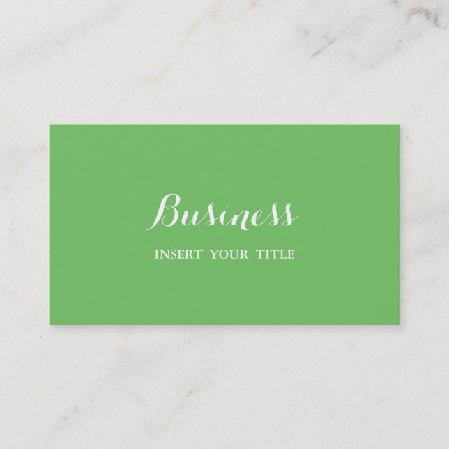 Carte De Visite Mantis Minimalist tendance élégante calligraphie (Devant)