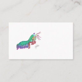 CARTE DE VISITE MANTIS SHRIMP