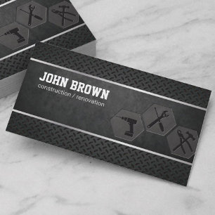 Carte De Visite Manufacture de menuiserie de construction de métau