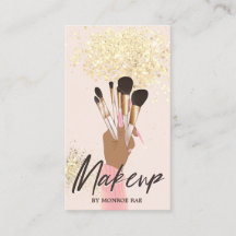 Maquillage Artiste Beauté Salon Glam Pink Gold Cre