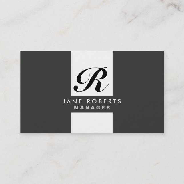 Carte De Visite Maquillage élégant professionnel de Cosmetologist (Devant)