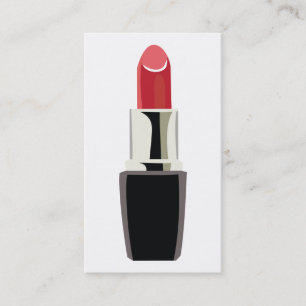 Carte De Visite Maquilleur/rouge à lèvres