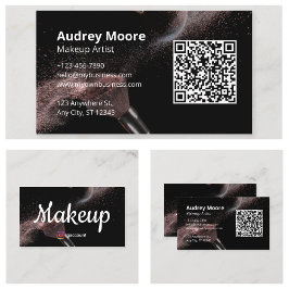 Carte De Visite Maquilleuse à la Mode