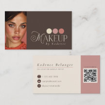 Maquilleuse Moderne Corail Rose Ivoire Marron
