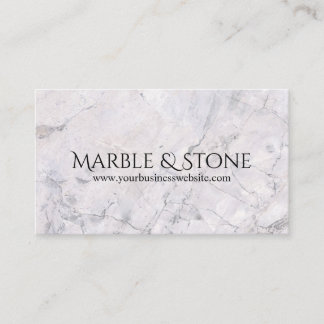 Carte De Visite Marble & Stone Countertops Business Card
