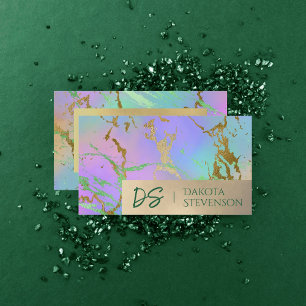 Carte De Visite Marbre millénaire   Marque Rainbow Pastel Ombre