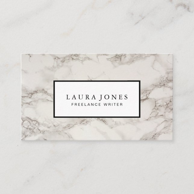 Carte De Visite Marbre professionnel (Devant)