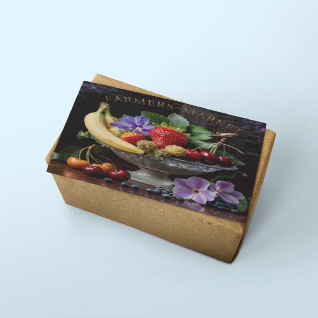 Carte De Visite Marché des agriculteurs (A) (Créateur téléchargé)